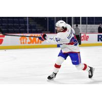 Forward Justin Ducharme with the Laval Rocket