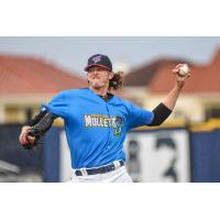 Pensacola Blue Wahoos pitcher Zach King