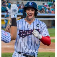 Somerset Patriots outfielder Elijah Dunham