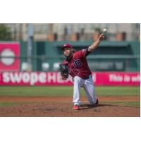 Kansas City Monarchs pitcher Matt Hall