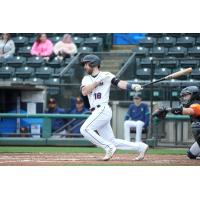 Mason McCoy of the Tacoma Rainiers in action