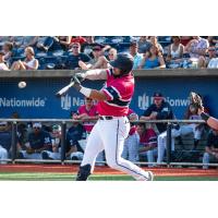 Norel González of the Pensacola Blue Wahoos