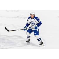 Defenseman Owen Headrick with the Syracuse Crunch