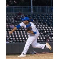 New York Boulders' July Sosa on the mound