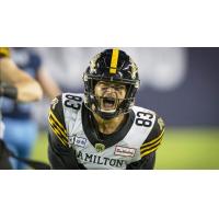 Hamilton Tiger-Cats wide receiver David Ungerer