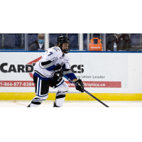 Victoria Royals' Devin Aubin in action