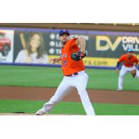 Max Scherzer of the Syracuse Mets in action