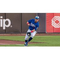 Tulsa Drillers' Ryan Ward in action