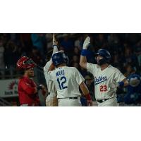 Tulsa Drillers' Ryan Ward and Brandon Lewis