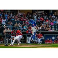 Tulsa Drillers' Kekai Rios in action