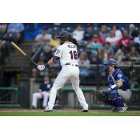 Tacoma Rainiers' Mason McCoy at bat