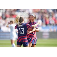 Washington Spirit midfielder Ashley Sanchez