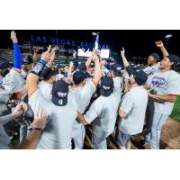 Durham Bulls celebrate the Triple A National Championship