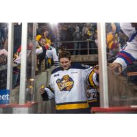 Erie Otters enter the ice for their home opener