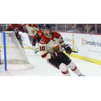 Forward Chris Van Os-Shaw with the Indy Fuel