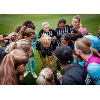 NJ/NY Gotham FC huddle