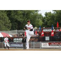 Fargo-Moorhead RedHawks pitcher Garrett Alexander