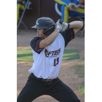 Wisconsin Rapids Rafters' Jack Gurevitch at bat