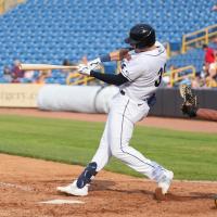 Chase DeLauter of the Lake County Captains