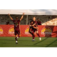 Detroit City FC celebrates win