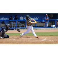 Biloxi Shuckers' Nick Kahle at bat