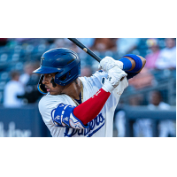 Tulsa Drillers' Jorbit Vivas at bat