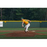 Sanford Mainers' Chris Gallagher on the mound