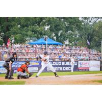 St. Cloud Rox' Jackson Hauge at bat