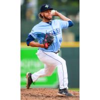 Columbia Fireflies' Oscar Rayo in action