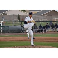 Tri-City Dust Devils' Michael Darrell-Hicks, on the mound