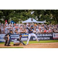 St. Cloud Rox' Oscar Serratos in action