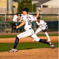 Tri-City Dust Devils' Bryce Osmond on the mound