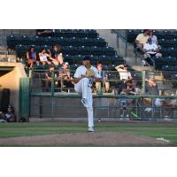 Tri-City Dust Devils' Sammy Natera, Jr. on the mound