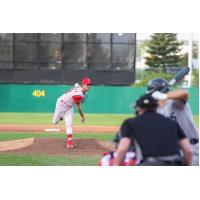 Ottawa Titans'  Zac Westcott on the mound