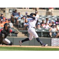 Anthony Seigler of the Somerset Patriots