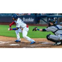 Tulsa Drillers' Jorbit Vivas at bat