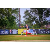 St. Cloud Rox' Jake Burcham on the mound