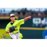 Columbia Fireflies' Chazz Martinez In Action