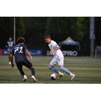 Tacoma Defiance defender Pedro Rodrigues (right)