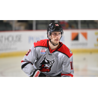 Defenseman Ivan Chukarov with the Adirondack Thunder