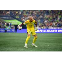 Seattle Sounders FC's Stefan Frei on the field