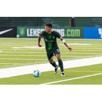 Lexington SC defender Erick Ceja