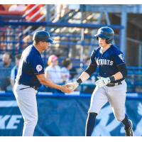 Somerset Patriots' Ben Rice on game night