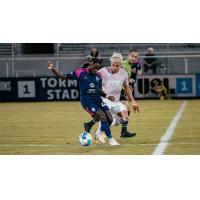 South Georgia Tormenta FC' Kingsford Adjei in action