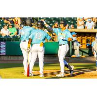 Charleston RiverDogs celebrate win