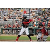 Fargo-Moorhead RedHawks' John Silviano at bat