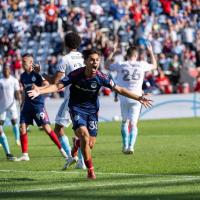 Forward Alex Monis with Chicago Fire FC