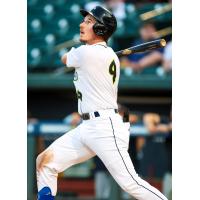 Columbia Fireflies' Jared Dickey In Action