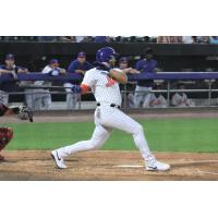 Daniel Palka hit two home runs for the Syracuse Mets on Wednesday afternoon