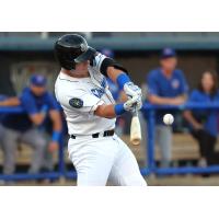 Biloxi Shuckers' Wes Clarke at bat